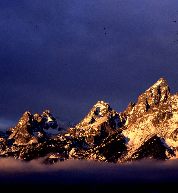 Teton view, first light