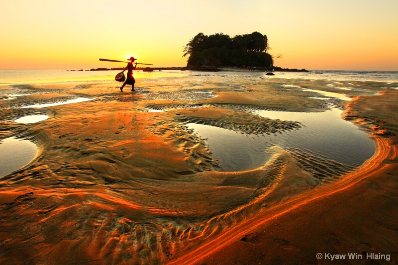 Beauty of Ngwe_Saung Beach