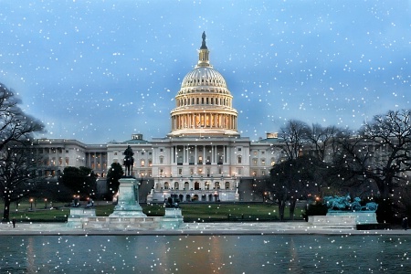 Snowy Night in DC