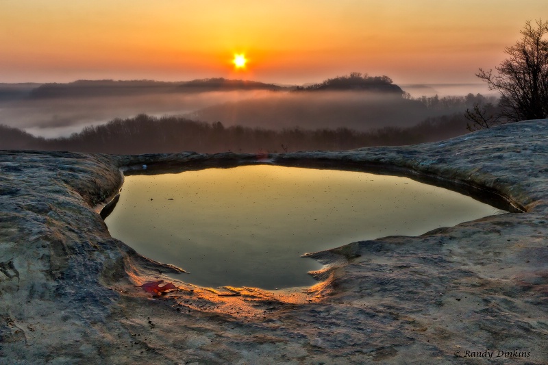 Auxier Puddle Sunrise