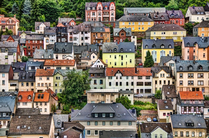 Hillside Houses