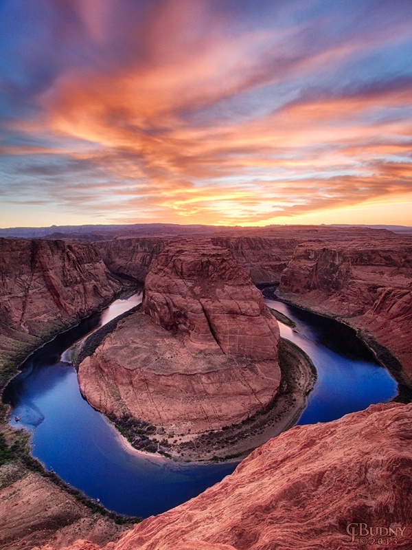 Horseshoe Sunset - ID: 13857924 © Chris Budny