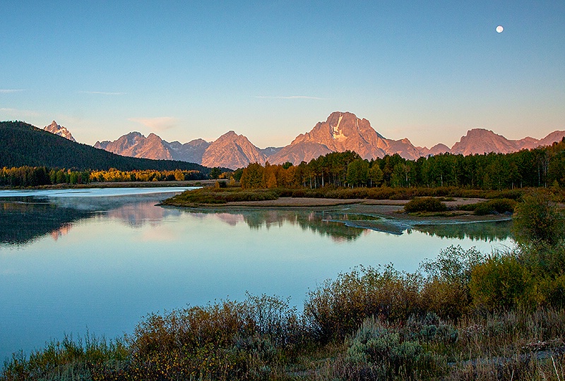 Oxbow At Sunrise