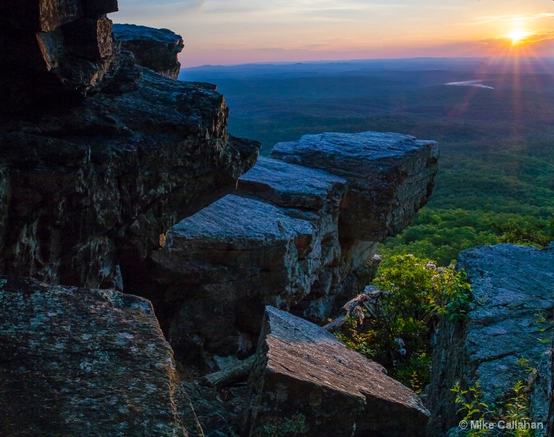 Sunset At Pulpit Rock 