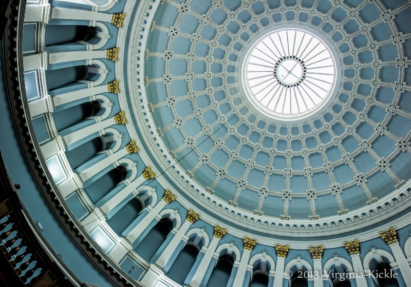 Dome Ceiling at National Museum of Ireland