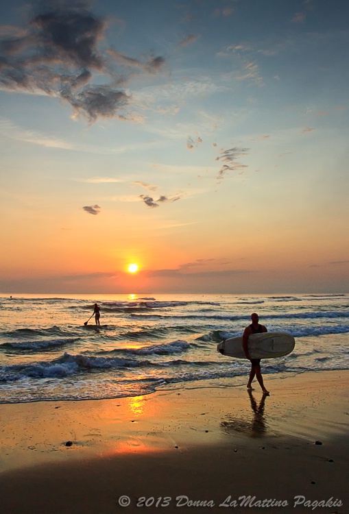 The Beach in July