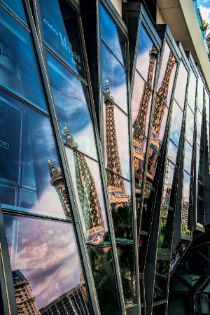 Facets of the Eiffel Tower - Las Vegas