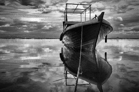 Two Boat in The River