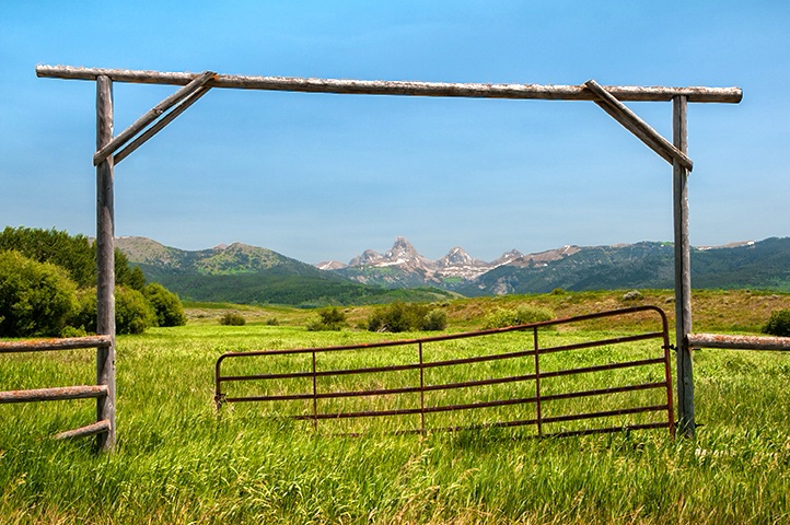 Gateway to the Tetons