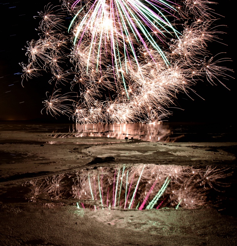 Salt Bed Fireworks