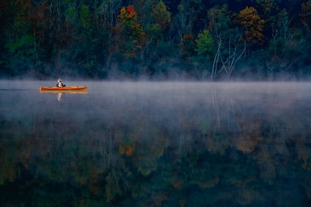 Rowing Down the River