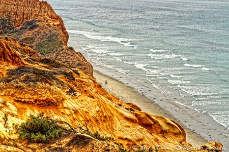 Below the Rugged Coastline