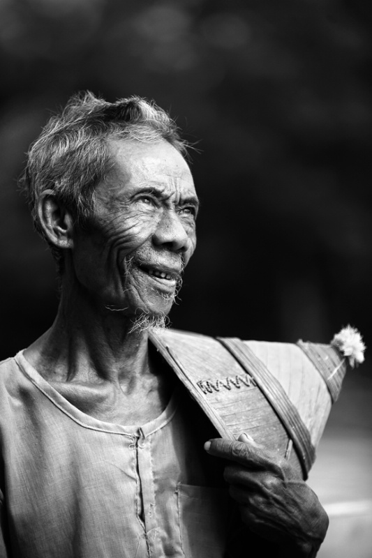 Burmese old man
