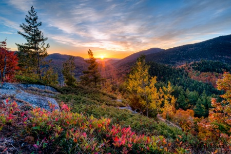 Sunrise From Baxter MTN