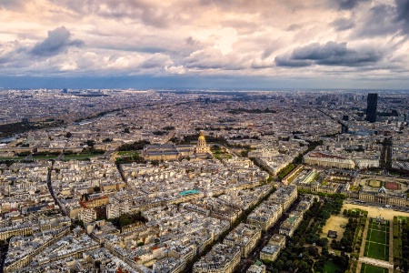 Paris from the Eiffel Tower