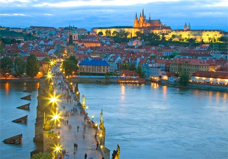 Evening in Prague