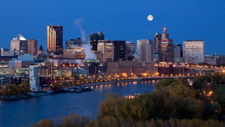 St. Paul Evening Skyline