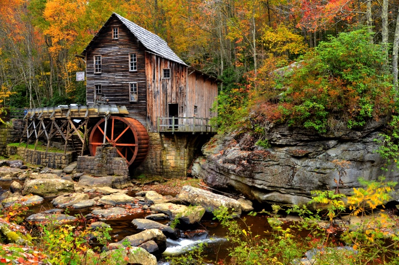 Glade Creek Grist Mill