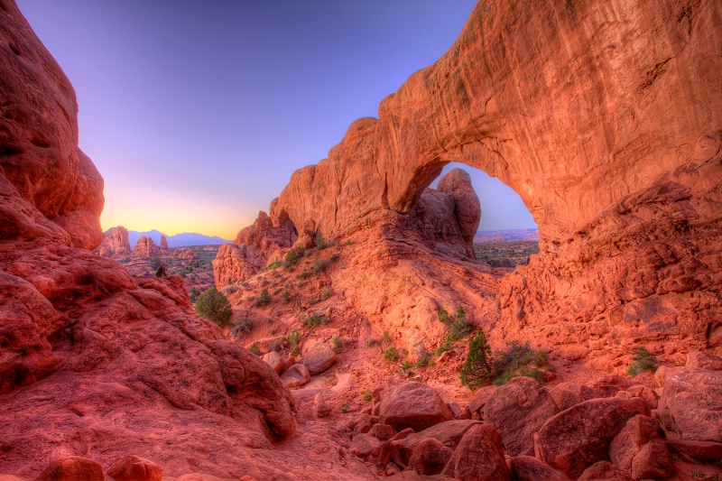 North Window Sunrise