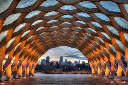 Chicago Sunrise at Lincoln Park