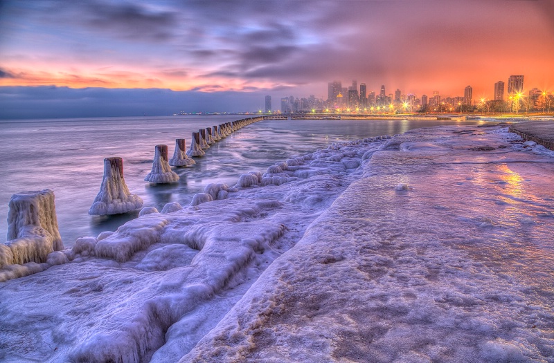 Chicago in Winter