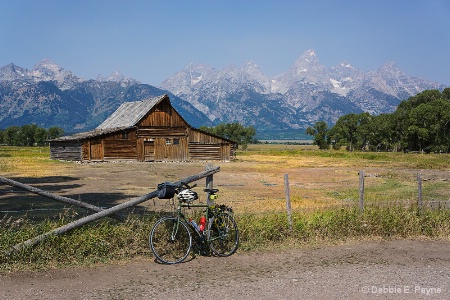 BICYCLE ON MORMON ROW