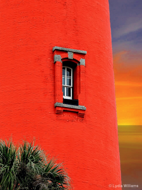 Lighthouse at Sunset