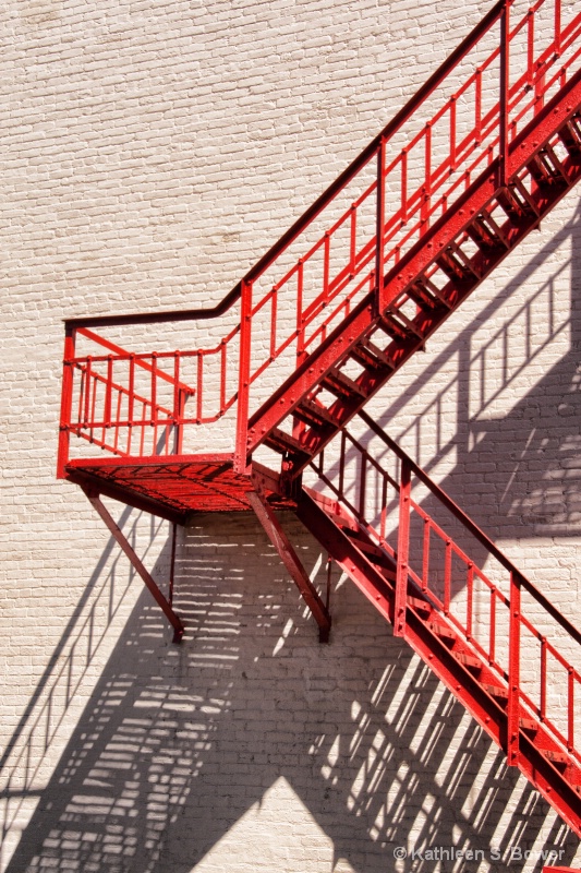 Red Fire Escape