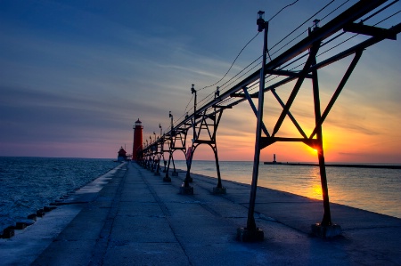 Sunset at the Pier