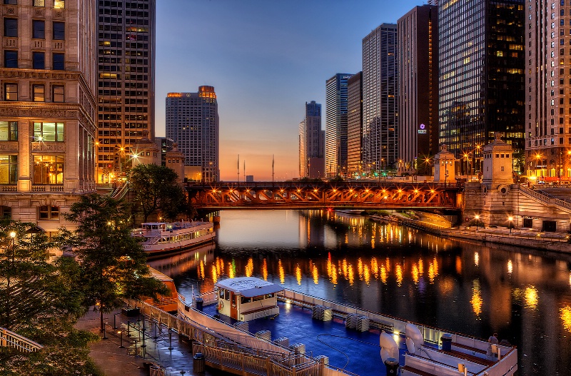 Chicago River View
