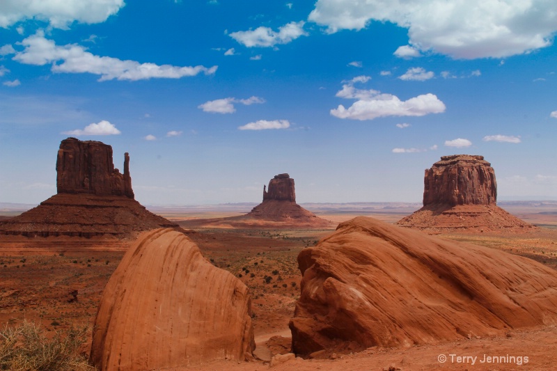 Monument Valley Mittens - ID: 14525463 © Terry Jennings