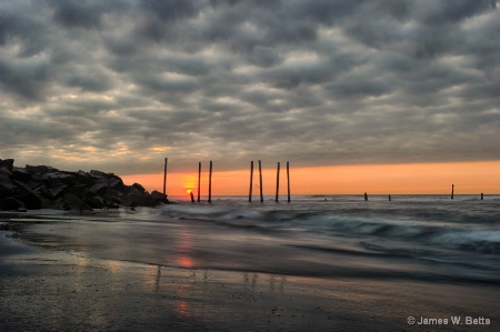 Sunrise in Ocean City, NJ