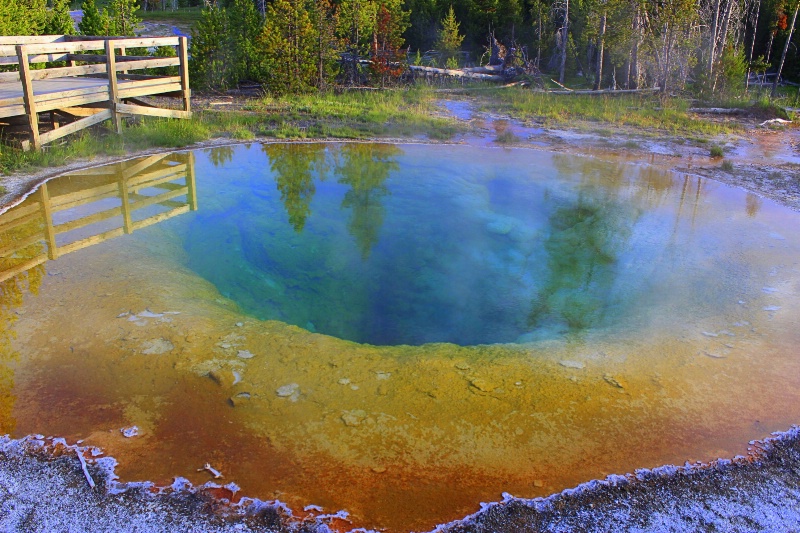 Hot Springs Reflection