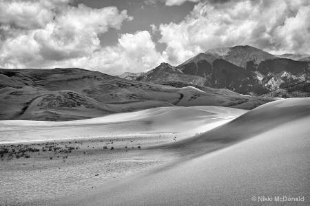 Great Sand Dunes #6, BW