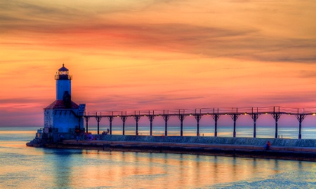 Michigan City Sunset