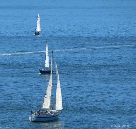 Sailboat traffic