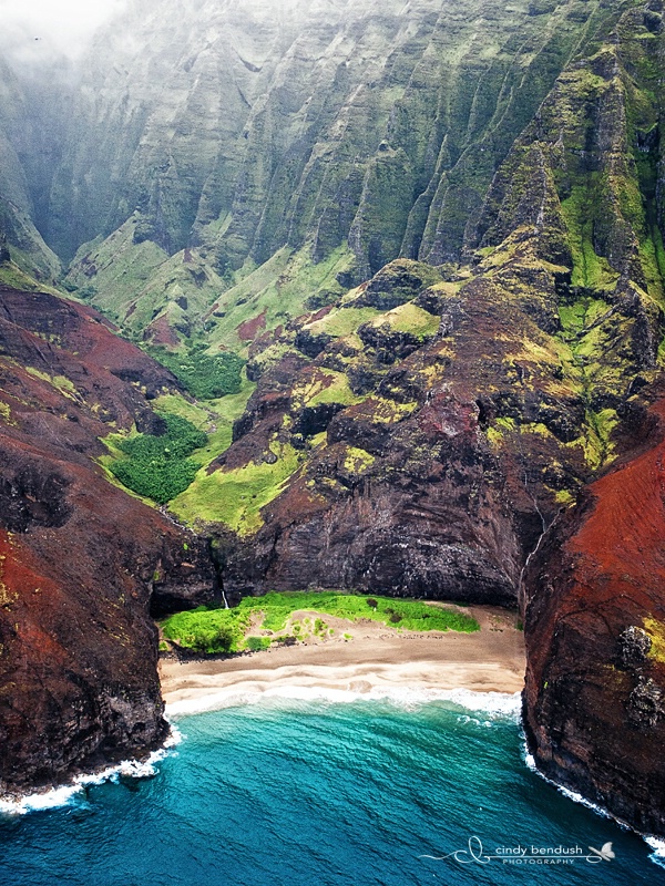 Cove on the Napali Coast