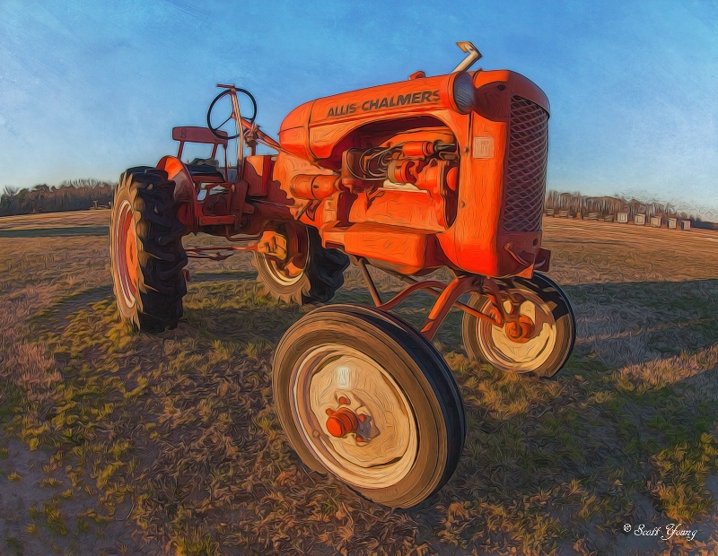 Tractor: Morris Farm Market; Barco, NC
