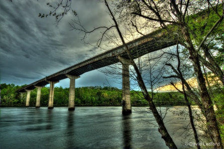 Bridge at the Hartwell Dam