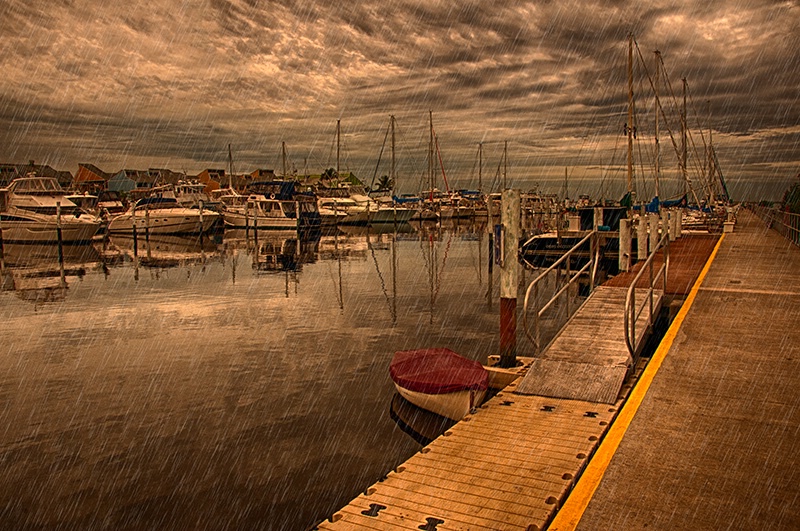 Stormy Marina