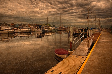 Stormy Marina