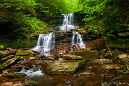 #Tuscarora Falls in the Summer Time