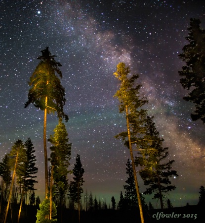 Aurora and Milky Way