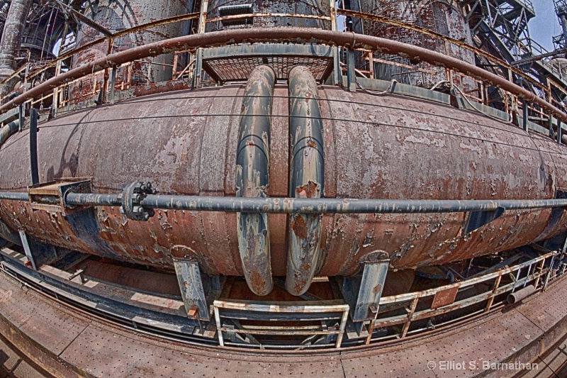 Steel Stacks Up Close 15 - ID: 14933421 © Elliot Barnathan