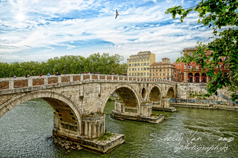 Old Bridge in Rome