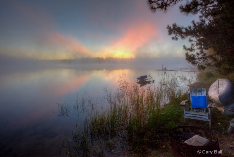 Sunrise on Prinel Lake, WI