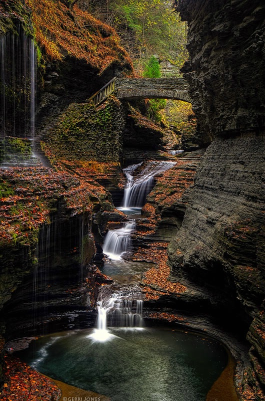 Rainbow Falls ~ Watkins Glen