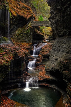 Rainbow Falls ~ Watkins Glen