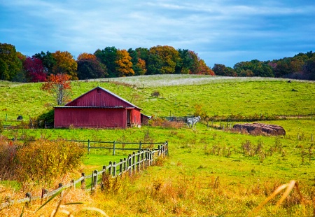 red barn