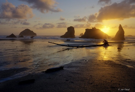 Bandon,Oregon Sunset